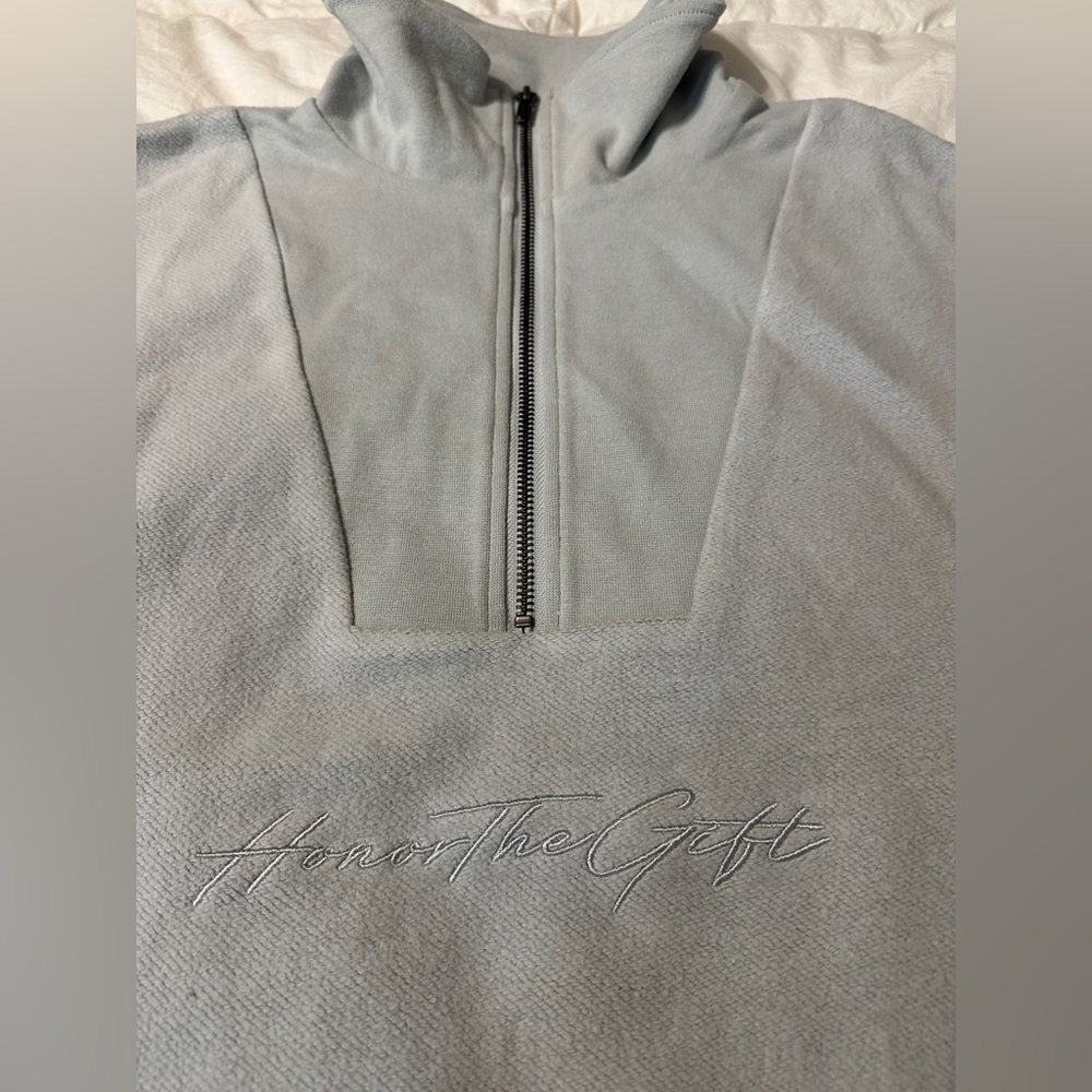 Honor The Gift French Terry Half-Zip Pullover - NWT - Size L - Picture 5 of 11